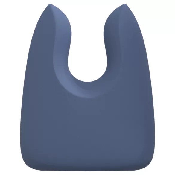 Loveline - set di vibratore con testine intercambiabili (blu-grigio)