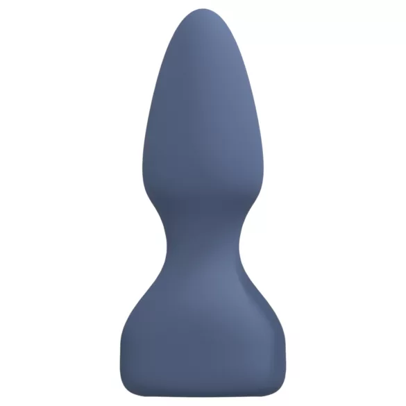 Loveline - set di vibratore con testine intercambiabili (blu-grigio)