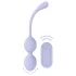 Loveline - palline vaginali vibranti - doppio - silicone viola