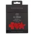 Le Désir - set di copricapezzoli - 3 paia - rosso