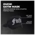 Ahi! - Mascherina per gli occhi in raso con scritta "Fuck Off" (nera)