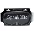 Ahi! - Mascherina per gli occhi in raso con scritta "Spank Me" (nera)