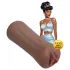 Regina di Bellezza XKIN Lulu - masturbatore vaginale realistico (carnagione scura naturale)