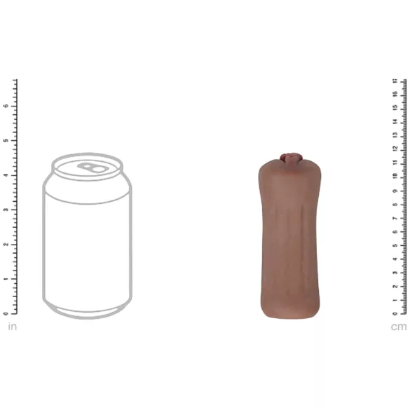 Regina di Bellezza XKIN Lulu - masturbatore vaginale realistico (carnagione scura naturale)
