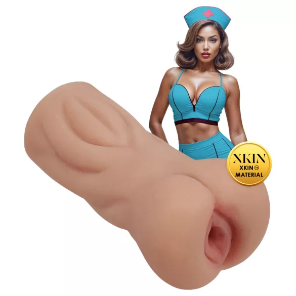 XKIN Naughty Nurse Trixie - masturbatore realistico a forma di vagina (color carne)