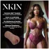 XKIN Next Door Amani - realistico masturbatore vaginale (carnagione scura naturale)