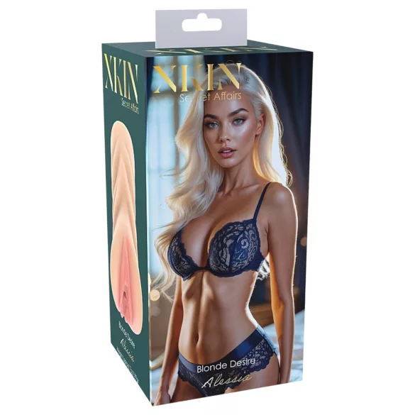 Desiderio Alessia XKIN - masturbatore vaginale realistico (color carne)
