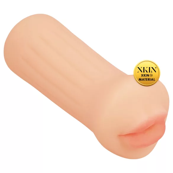 XKIN - masturbatore realistico a bocca artificiale - S (color carne)