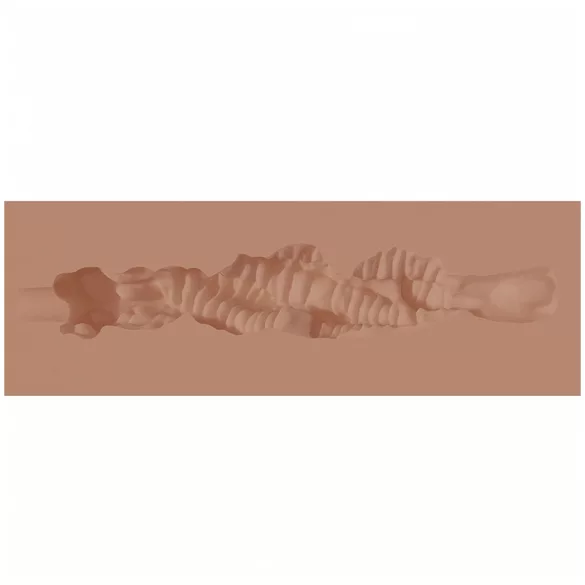 XKIN - masturbatore con bocca finta - S (carnagione scura naturale)