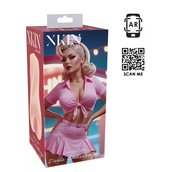XKIN Cutie Darla - masturbatore vaginale realistico (color carne)