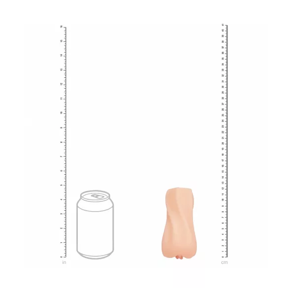 XKIN Cutie Darla - masturbatore vaginale realistico (color carne)