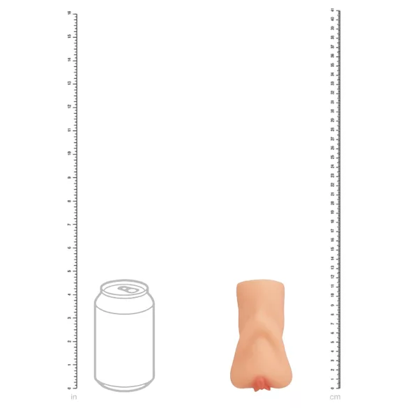 XKIN - masturbatore realistico a forma di vagina - M (color carne)