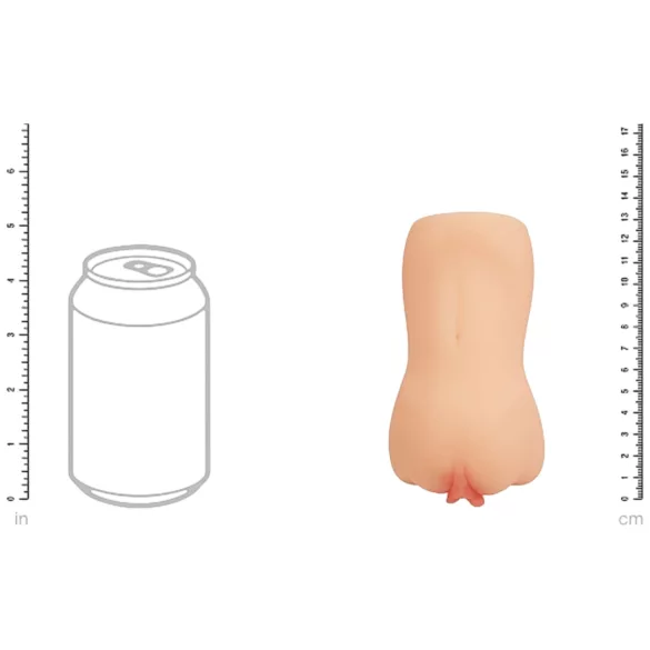 XKIN Amber Blowfiled - masturbatore vaginale realistico (color carne)