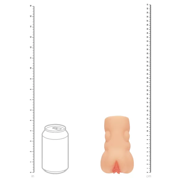 XKIN - masturbatore realistico a forma di vagina artificiale - L (color carne)