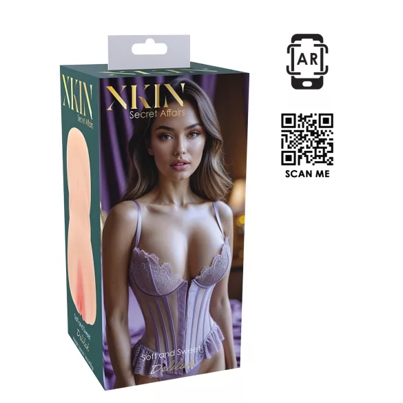XKIN Sweet Delilah - masturbatore vaginale realistico (color carne)