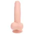 RealRock - vibratore realistico a doppia densità (color carne) - 18 cm