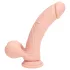 RealRock - vibratore realistico a doppia densità (color carne) - 20 cm