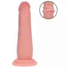  RealRock - dildo realistico a doppia densità (color carne) - 15,5 cm