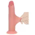 RealRock - dildo realistico a doppia densità (color carne) - 15,5 cm