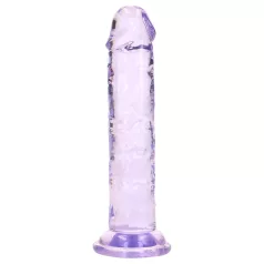 RealRock - dildo realistico con ventosa (viola) - 12,7 cm