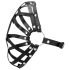 Ouch! - Maschera Gabbia in Ecopelle (Nera)