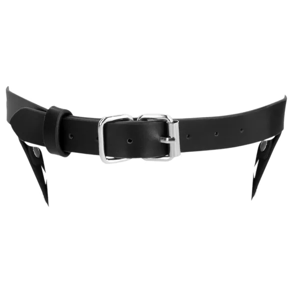 Ouch! - maschera a gabbia in ecopelle - nero