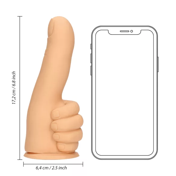 S-Line - dildo da pollice (naturale)