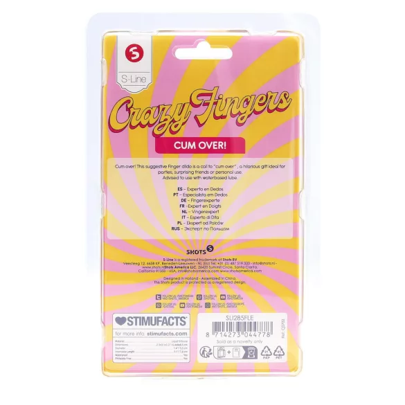 S-Line - dildo a due dita (color carne)