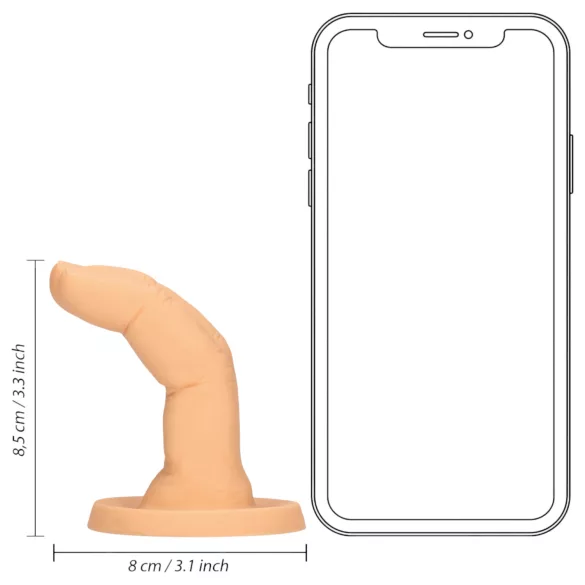 S-Line - dildo a due dita (color carne)