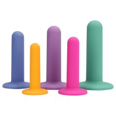 Loveline - set dildo trainer - 5 pezzi - colorato