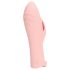 Loveline - vibratore da dito con rilievi - silicone rosa