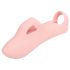 Loveline - vibratore da dito con rilievi - silicone rosa