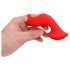 Loveline - vibratore stimolante a dito (rosso)