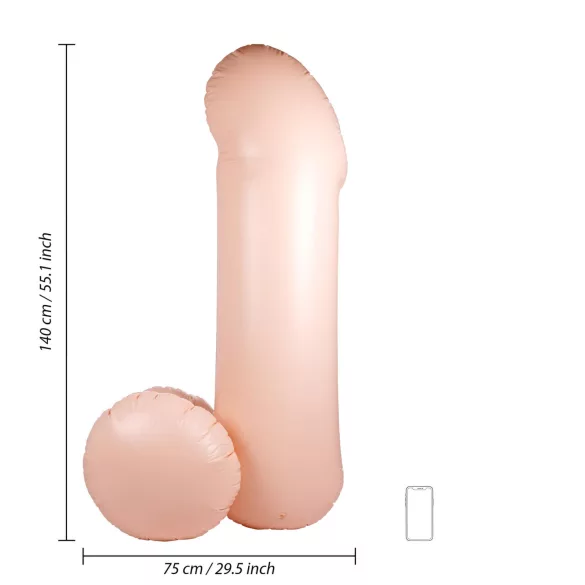 Blow Me Up - palloncino pene gonfiabile 140cm