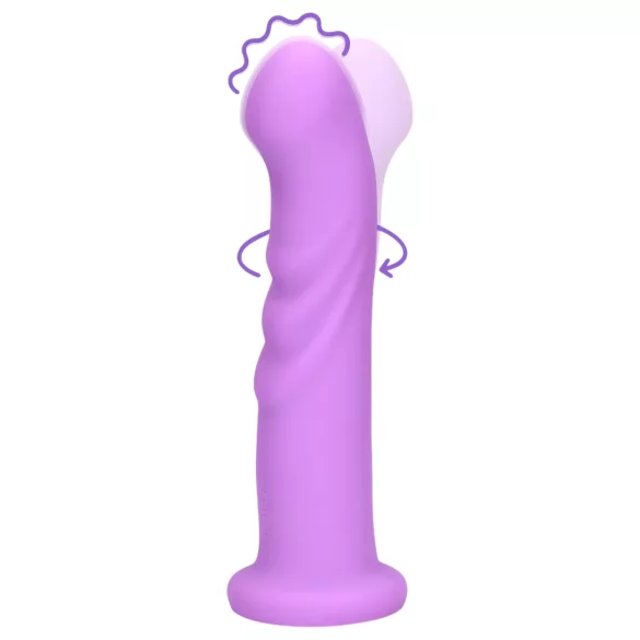 Loveline - vibratore rotante ricaricabile - silicone rosa