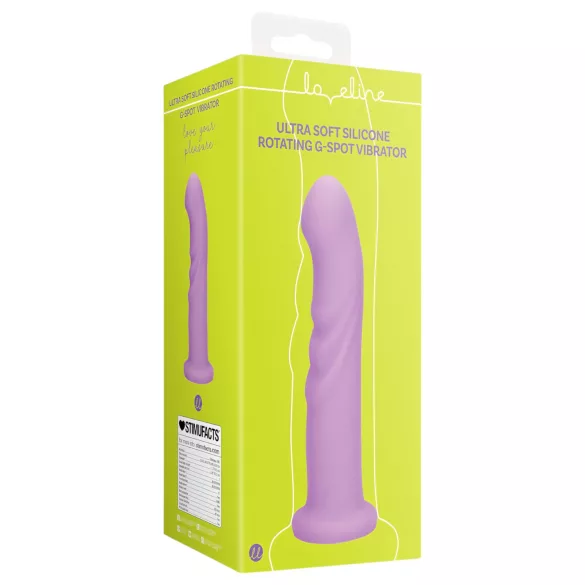 Loveline - vibratore rotante ricaricabile - silicone rosa