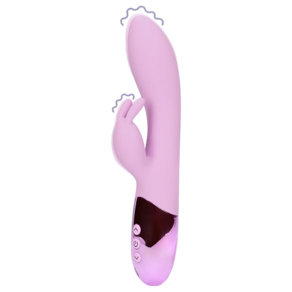 Loveline - vibratore coniglio rosa ricaricabile