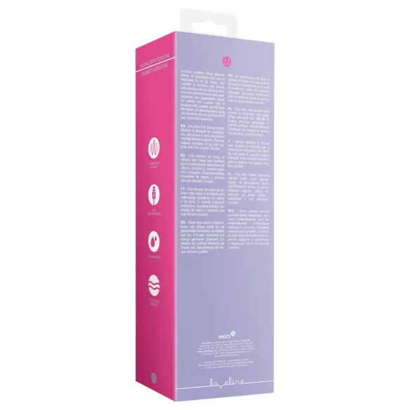 Loveline - vibratore coniglio clitorideo ricaricabile (rosa)