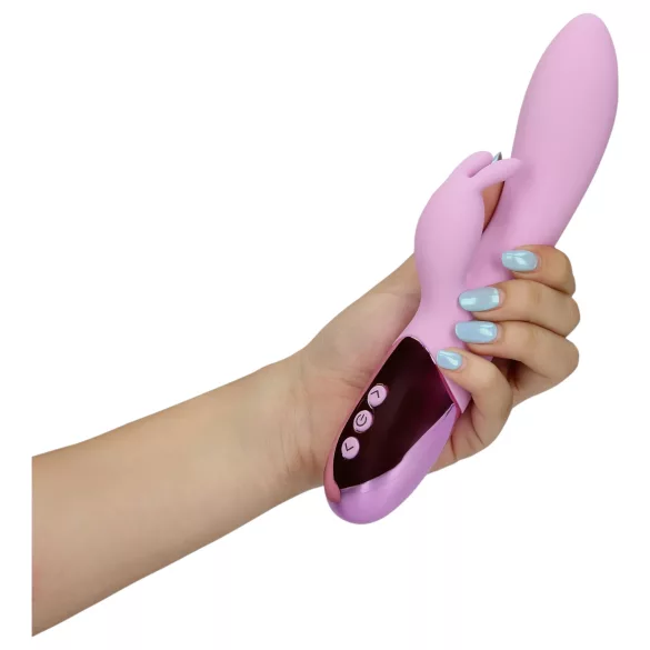 Loveline - vibratore coniglio clitorideo ricaricabile (rosa)