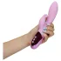 Loveline - vibratore coniglio clitorideo ricaricabile (rosa)