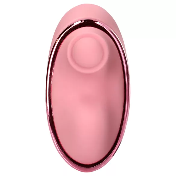 Loveline Tapping Heart - vibratore clitoride ricaricabile - silicone rosa