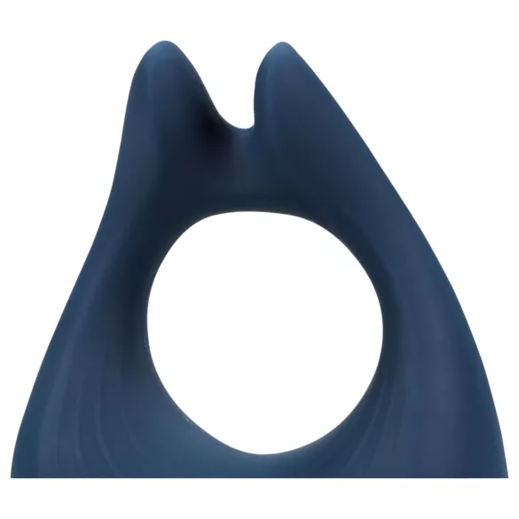 Loveline - anello fallico vibrante ricaricabile - silicone blu