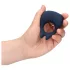 Loveline - anello fallico vibrante ricaricabile - silicone blu