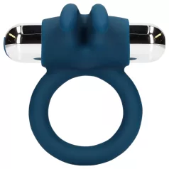   Loveline - anello fallico vibrante con coniglietto - silicone blu