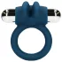 Loveline - anello fallico vibrante con coniglietto - silicone blu