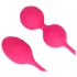 Loveline - set di palline vaginali kegel pesate - 2 pezzi - rosa