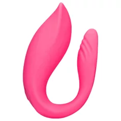   Loveline - vibratore coppia ricaricabile con telecomando - silicone rosa