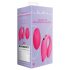 Loveline - vibratore coppia ricaricabile con telecomando - silicone rosa