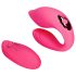 Loveline - vibratore coppia ricaricabile con telecomando - silicone rosa