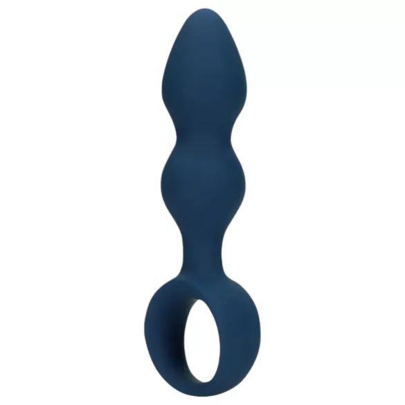 Loveline - plug anale con anello - piccolo - blu